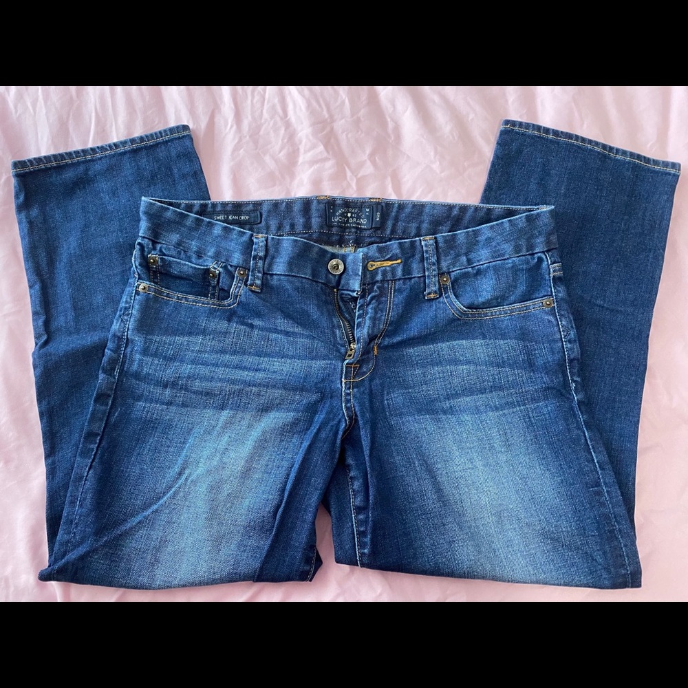 Lucky Brand 🍀 Sweet Jean cropped jeans